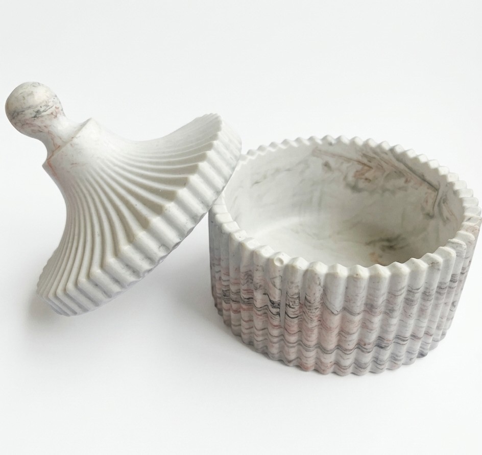 Vista frontal joyero veta mixta